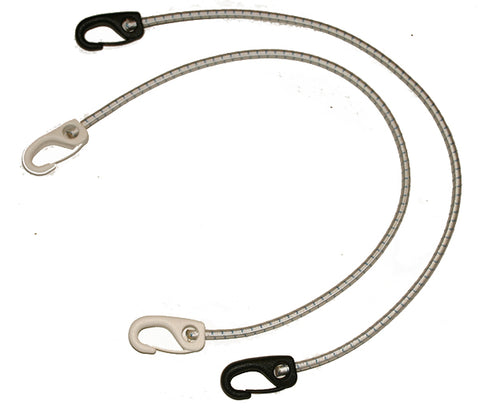 Bungee Cord With Plastic Hooks - Pack 6