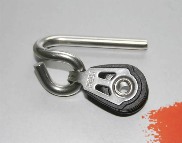 CLEW HOOK  WITH DYNAMIC 20 mm BLOCK FOR LASER® - N2007DY