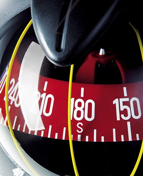 MINI CONTEST COMPASS - 65742 - Plastimo - Black Bezel - Red Card