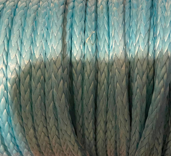 Dyneema Line  - UHMwPE - No cover - 2mm to 6 mm - BLUE | Nautos-usa 