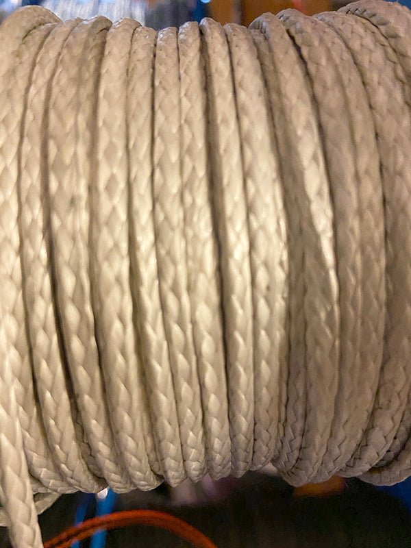 Dyneema Line - UHMwPE - No cover - 2mm to 6 mm - Grey