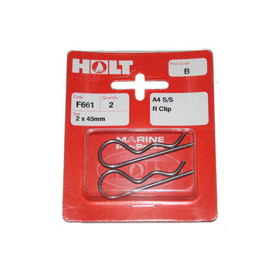 F661 - &quot;R&quot; CLIP - 2 X 45 MM
