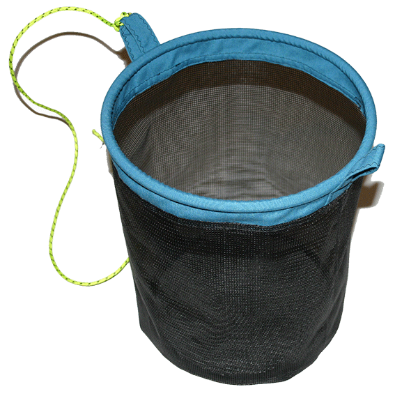 Recyclable Garbage Bucket - Side boat attach for cans, bottles & more