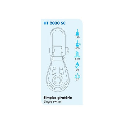 HT 2030 SC SINGLE SWIVEL