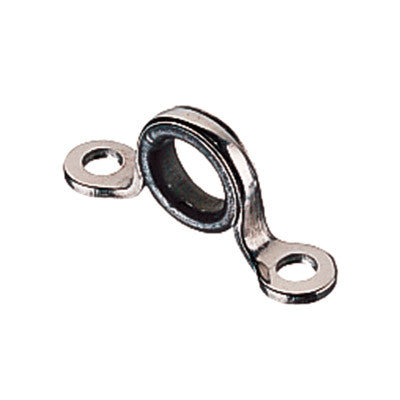 HT5014F -EYE STRAP - 4MM PLAIN SADDLES WITH FERRULE.