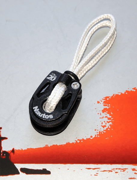 Plug and Sail Loop - Dyneema line and Nautos Block - 20 - 30 - 40mm Sheave Diameter Blocks