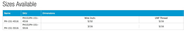 PELICAN HOOK WITH SWAGE STUD (INCH) | Nautos-usa 