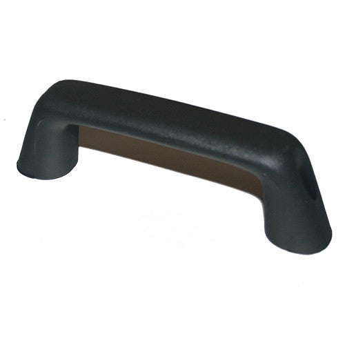 PLASTIC HANDLE -  SCREW ON  - 150MM ~ 6"  - HPN207 - BLACK - 2 PIECES SET