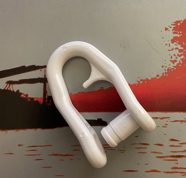 Copy of HPN 063 -NYLON SAIL SLUG SHACKLE - PNP063 - Screw attachment. Set of 6