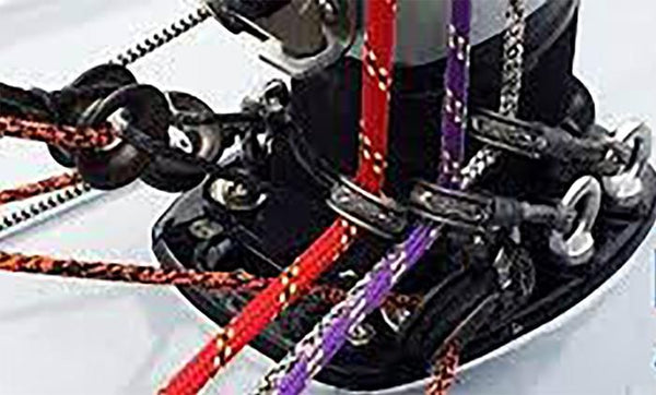 95010 - Friction Sheave - 40 MM  SHEAVE- WEB - TIE SHEAVE - CONTROL LINE EYE