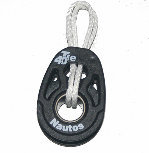 Tie on block - 40mm sheave - Ultralight - HT2040T COMPLETE SET